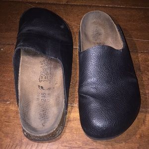 Black Birkenstock Slip-ons